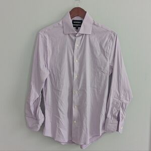 Men's Bonobos Light Purple 15 1/2 Long Sleeve Button Down Work Shirt